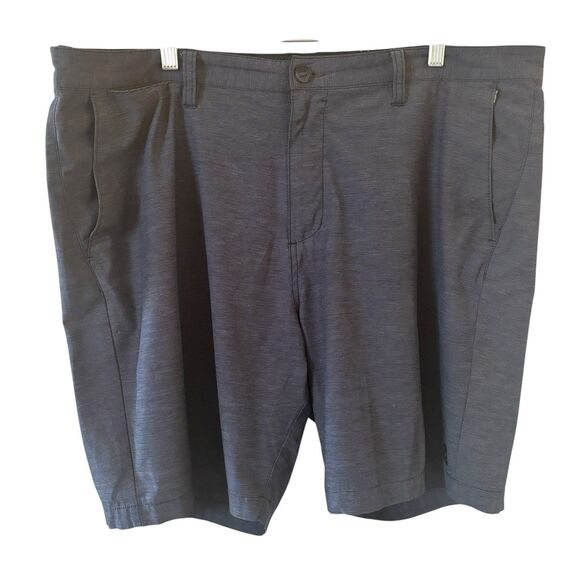 Billabong Mens Crossfire Submersible Stretch Gray Board Shorts 40 Beach Tropical - Picture 1 of 14